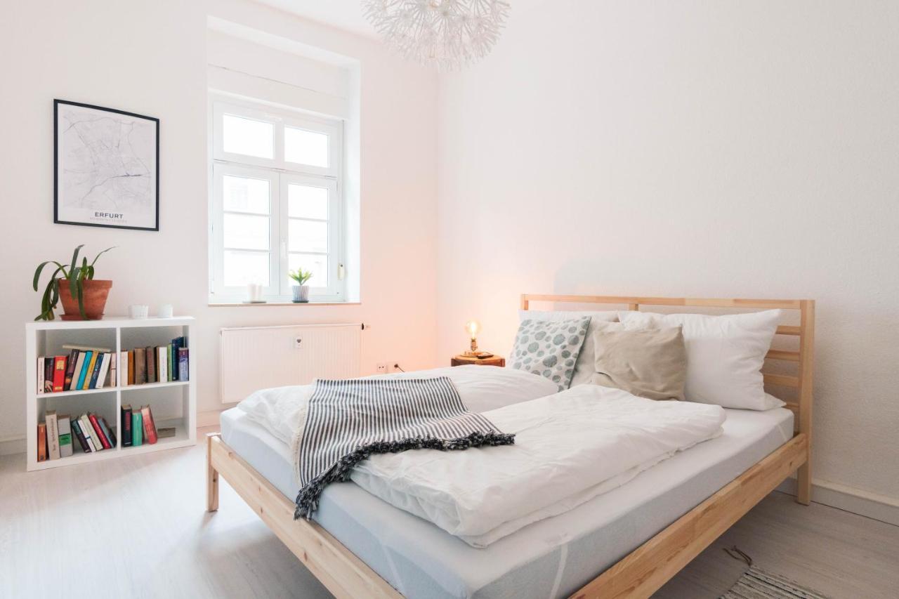 Gemütliche 45m² Wohnung mit NETFLIX&Disney+ Érfurt Exterior foto