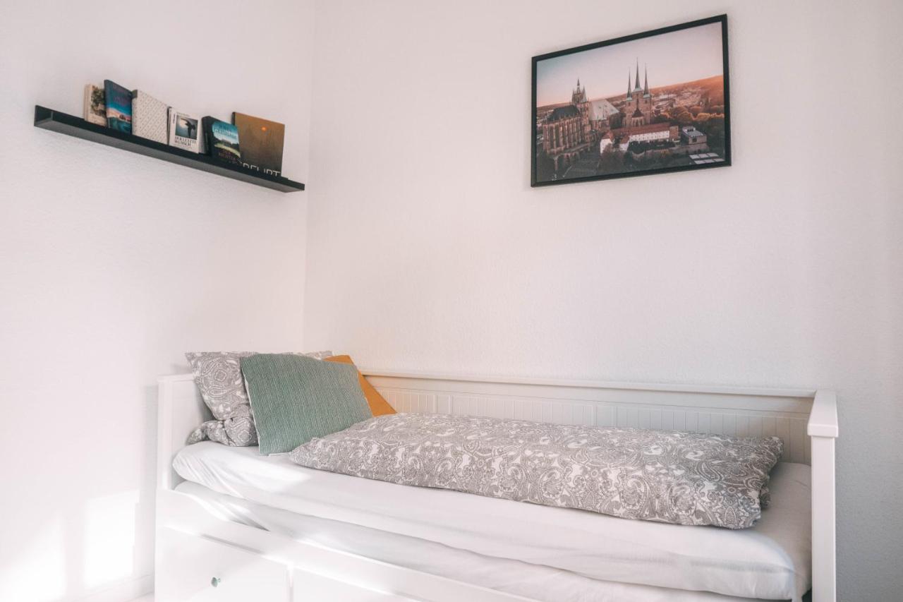 Gemütliche 45m² Wohnung mit NETFLIX&Disney+ Érfurt Exterior foto